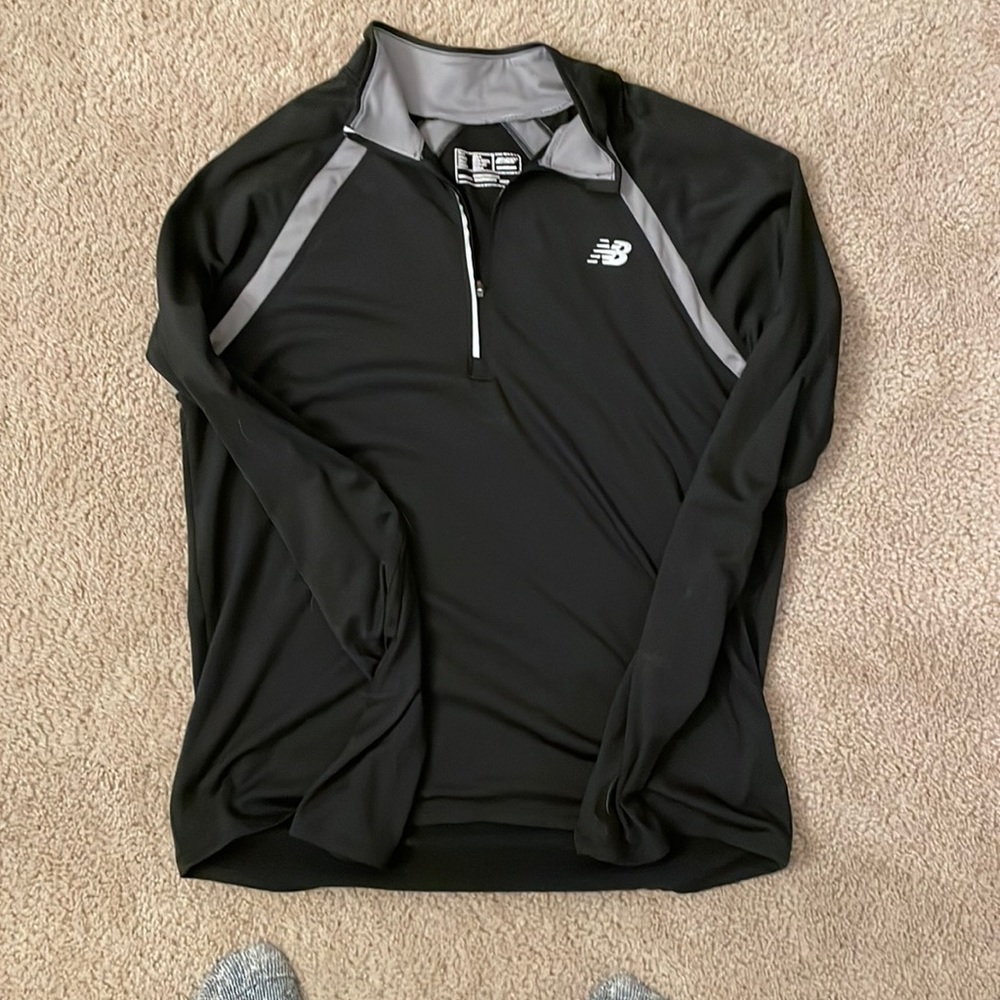 New Balance quarter zip performance pullover
